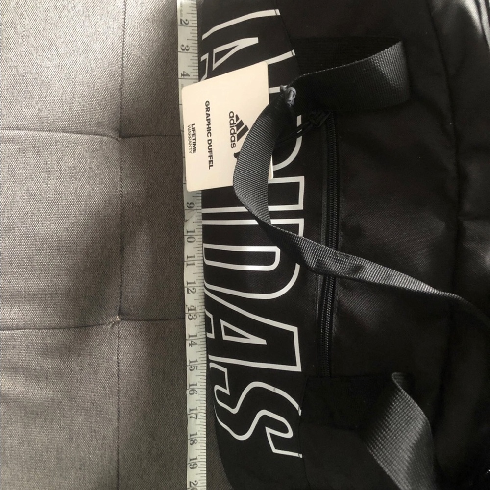 Adidas Black Travel Bag with Sporty Design - Picture 4 of 5